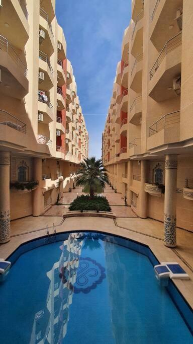 Casablanca Beach Direct Sea View Tow Bedroom Apartment Hurghada Exteriör bild