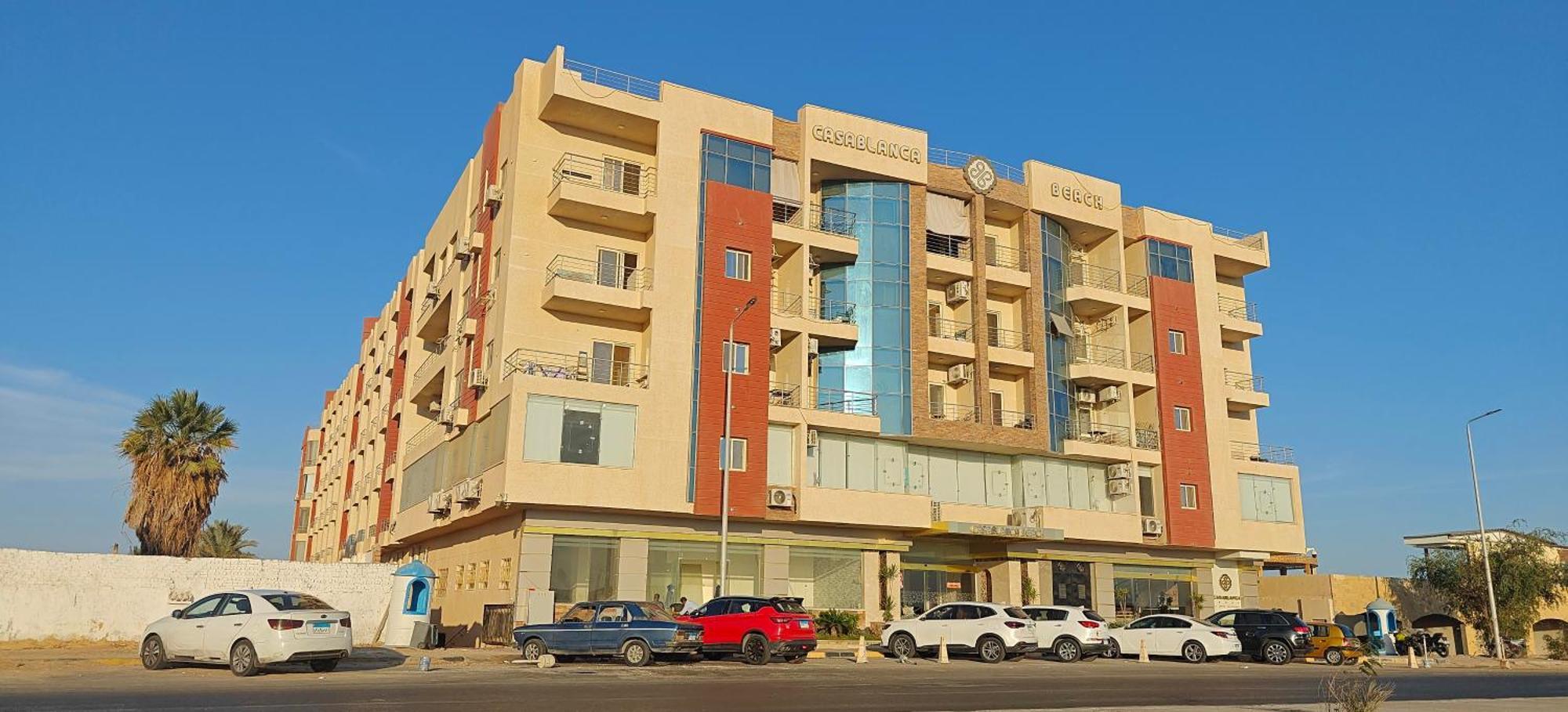 Casablanca Beach Direct Sea View Tow Bedroom Apartment Hurghada Rum bild