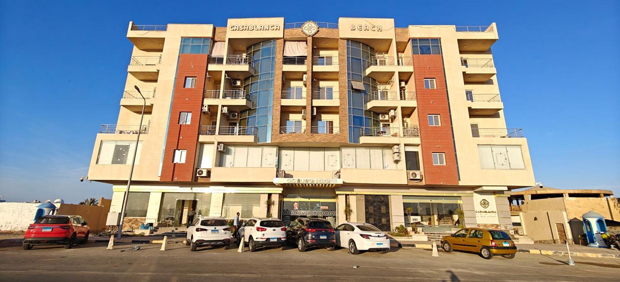 Casablanca Beach Direct Sea View Tow Bedroom Apartment Hurghada Rum bild