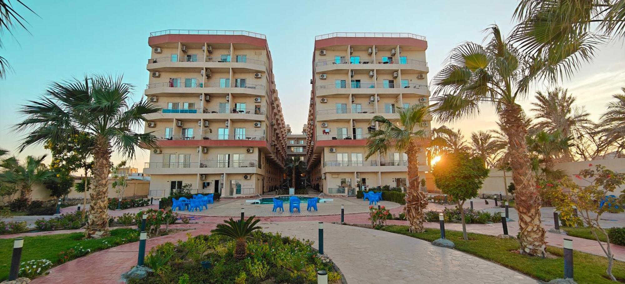 Casablanca Beach Direct Sea View Tow Bedroom Apartment Hurghada Rum bild